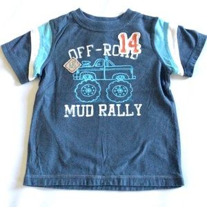 NWOT Sonoma Size 4T Blue Graphic T-shirt